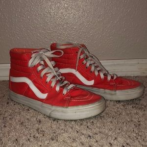 Hot Pink High Top Vans